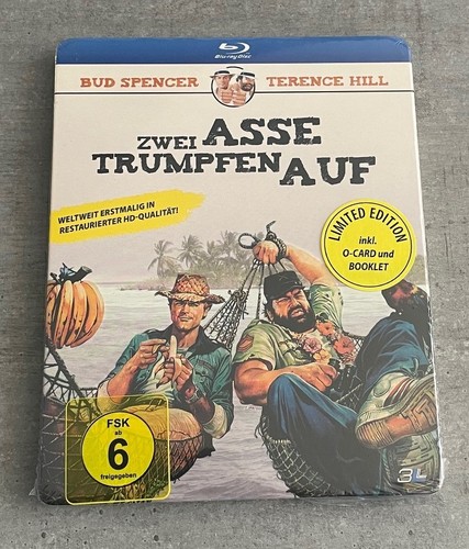 Zwei asse trumpfen auf blu - asse,