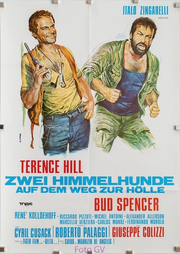 Kino plakat zwei himmelhunde - kino-plakat,