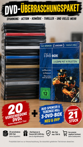 Dvds überraschungspaket - 21,